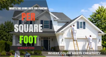 Exploring the Average Cost of Painting Services Per Square Foot