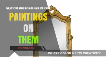 Exploring the Elegance: 19th Century Painted Mirrors Unveiled
