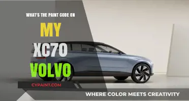 Finding Your Volvo XC70's Paint Code