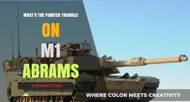 Unveiling the Mystery: The Painted Triangle on M1 Abrams Tanks