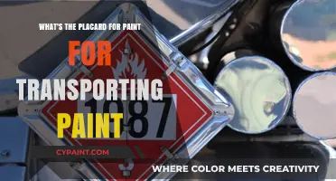 Understanding Placards: Transporting Paint Safely