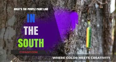 The Purple Paint Law: A Unique Southern Custom