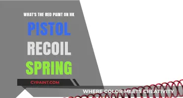 Unraveling the Mystery: Red Paint on HK Pistol Recoil Springs