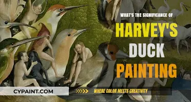 Duck Painting: Harvey's Unique Artistic Expression