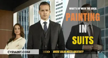 Duck Painting Mystery in Suits: What's the Deal?
