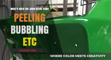 Unraveling the Mystery: Why John Deere Paint Peels and Bubbles