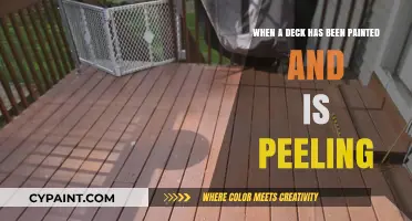 Deck Paint Peeling: What to Do Next