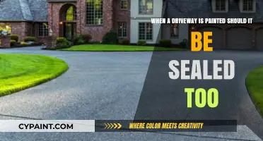 Enhancing Durability: The Importance of Sealing Your Painted Driveway