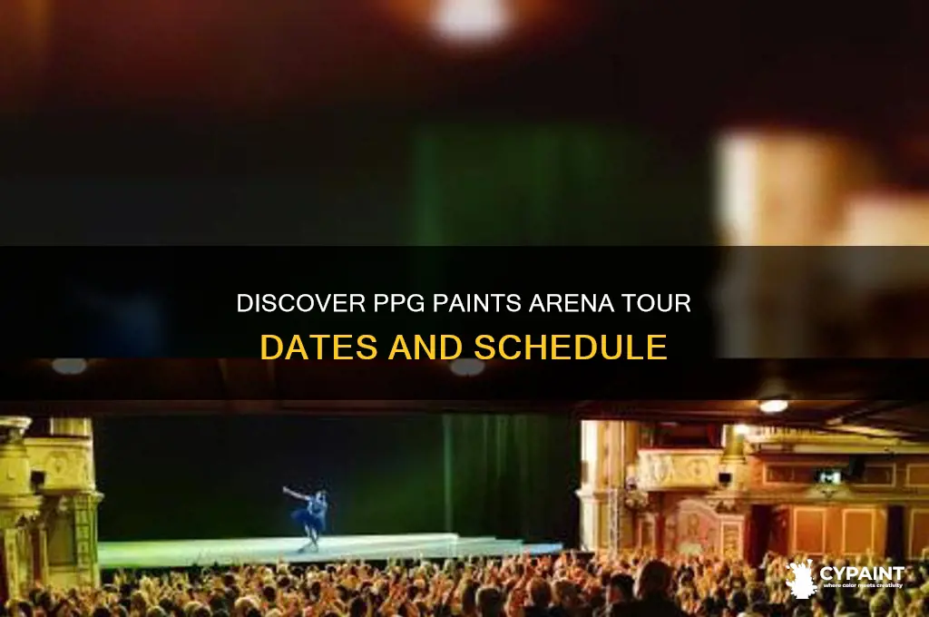 when are the tours of ppg paints arena