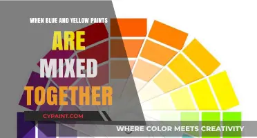 Mixing Blue and Yellow Paints: Discovering the Vibrant Result