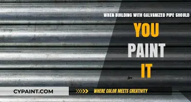 Should You Paint Galvanized Pipes?