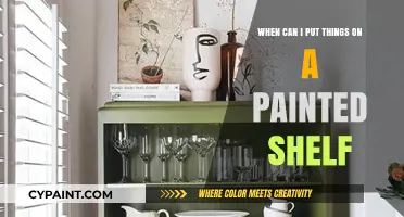 How Long to Wait Before Using a Painted Shelf