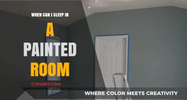 Restful Slumber Awaits: The Ideal Time to Sleep in a Freshly Painted Room