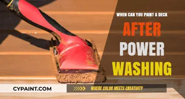 Best Time to Paint Your Deck After Power Washing