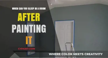 Freshly Painted Room? Here's When It's Safe to Snooze!