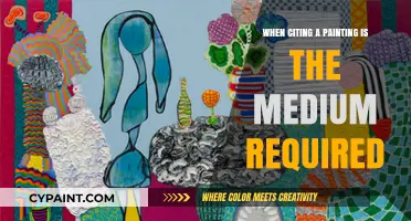 Citing a Painting: Is the Medium a Necessary Detail?