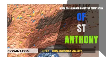 St. Anthony's Temptation: Salvador's Painting Timeline
