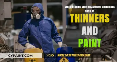 Safe Handling of Hazardous Chemicals: Thinners and Paint