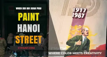 Bui Xuan Phai's Iconic Hanoi Street Painting: A Timeless Masterpiece