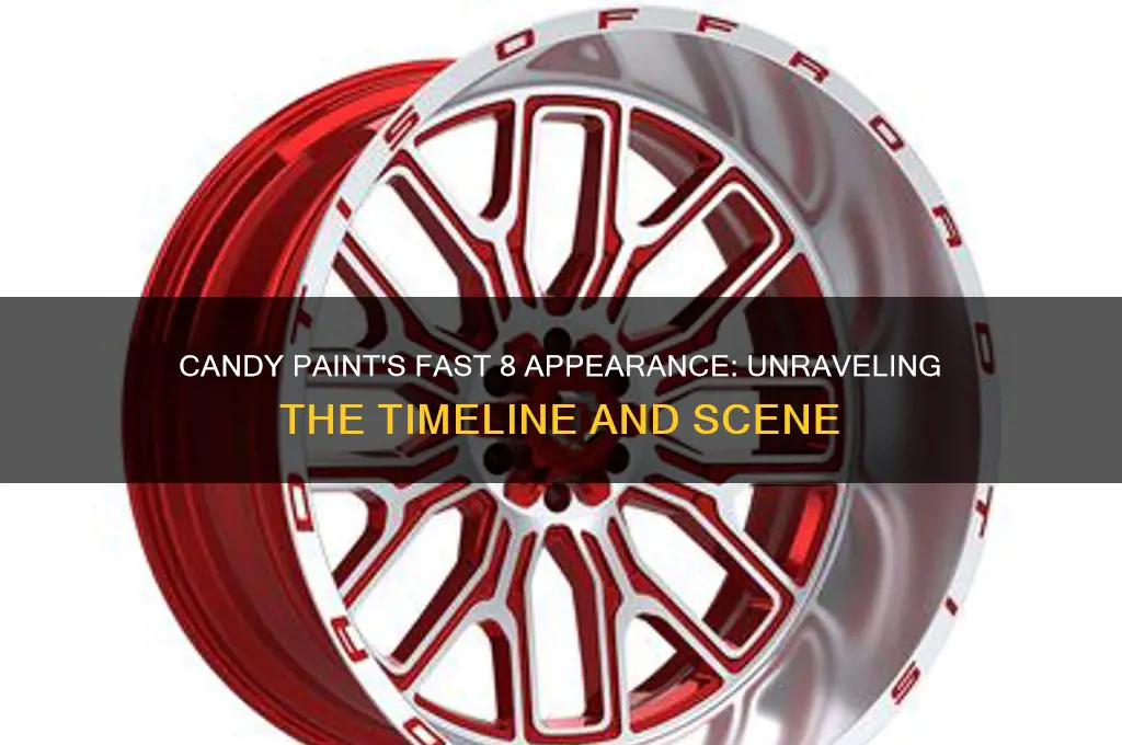 when did candy paint play in fast 8
