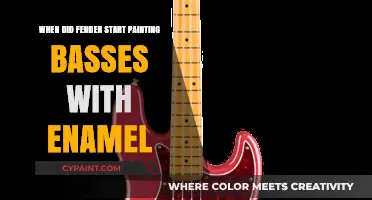 Fender's Enamel Bass Revolution: A Historical Paint Job Timeline