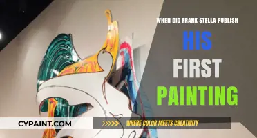 Frank Stella's Artistic Debut: Unveiling His First Published Painting