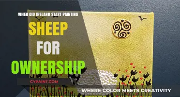 Ireland's Sheep Painting Tradition: Origins of Ownership Marking Explained