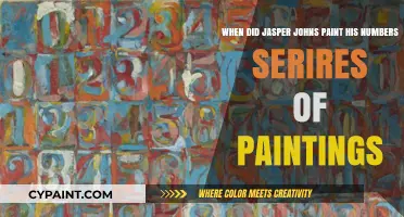 Exploring Jasper Johns' Iconic Numbers Series: A Timeline