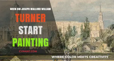 When Did J.M.W. Turner Begin His Artistic Journey?