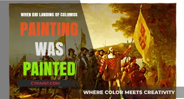 Unveiling the Creation Date of Columbus' Historic Landing Painting