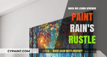 Rain's Rustle: Leonid Afremov's Masterpiece Creation Date Revealed