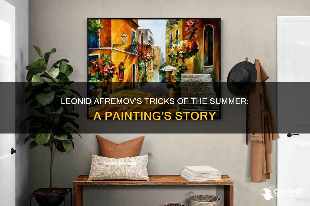 when did leonid afremov paint tricks of the summer