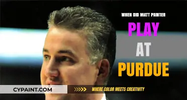 Matt Painter's Purdue Playing Days: A Look Back at His Career