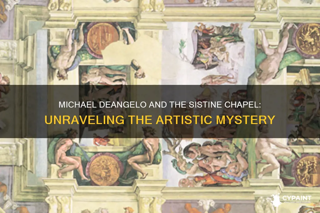 when did michael deangelo paint the sistine chapel