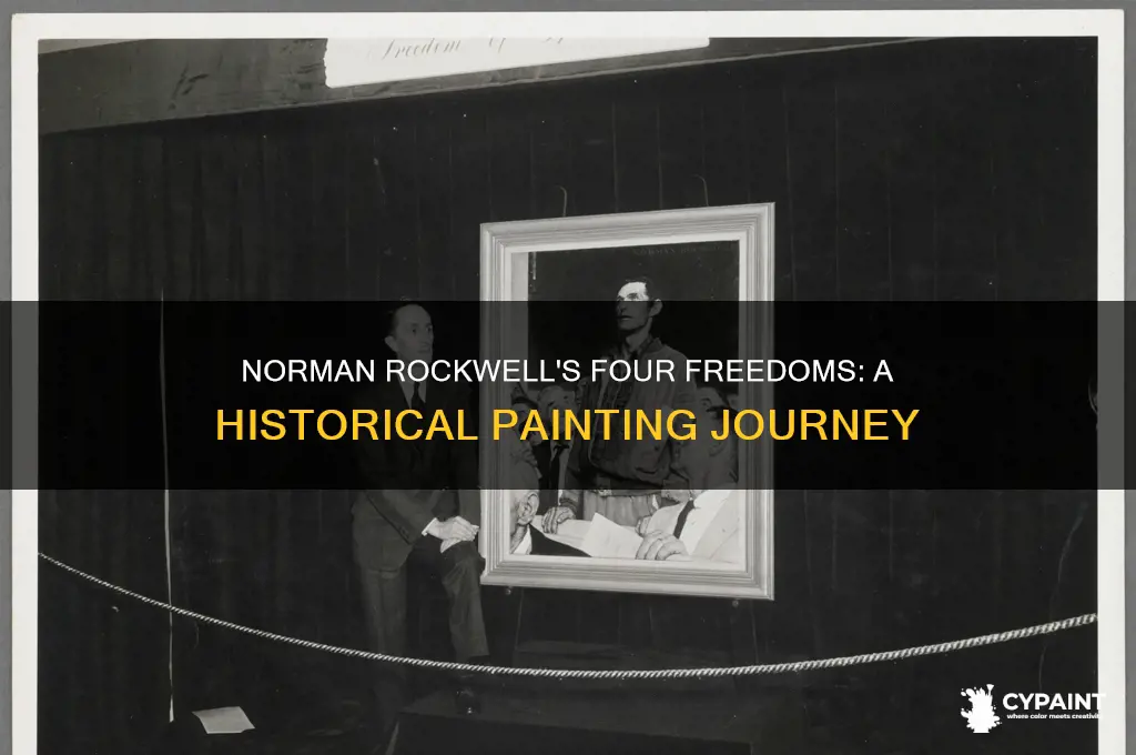 when did norman rockwell paint the four freedoms