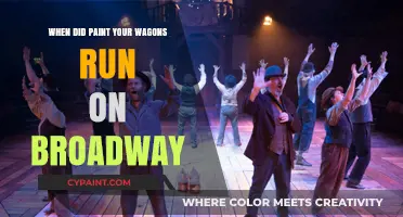 Paint Your Wagon's Broadway Journey: A Historical Run Timeline