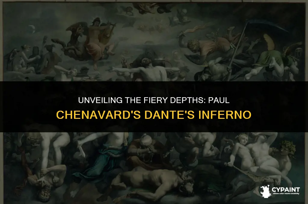 when did paul chenavard paint dante