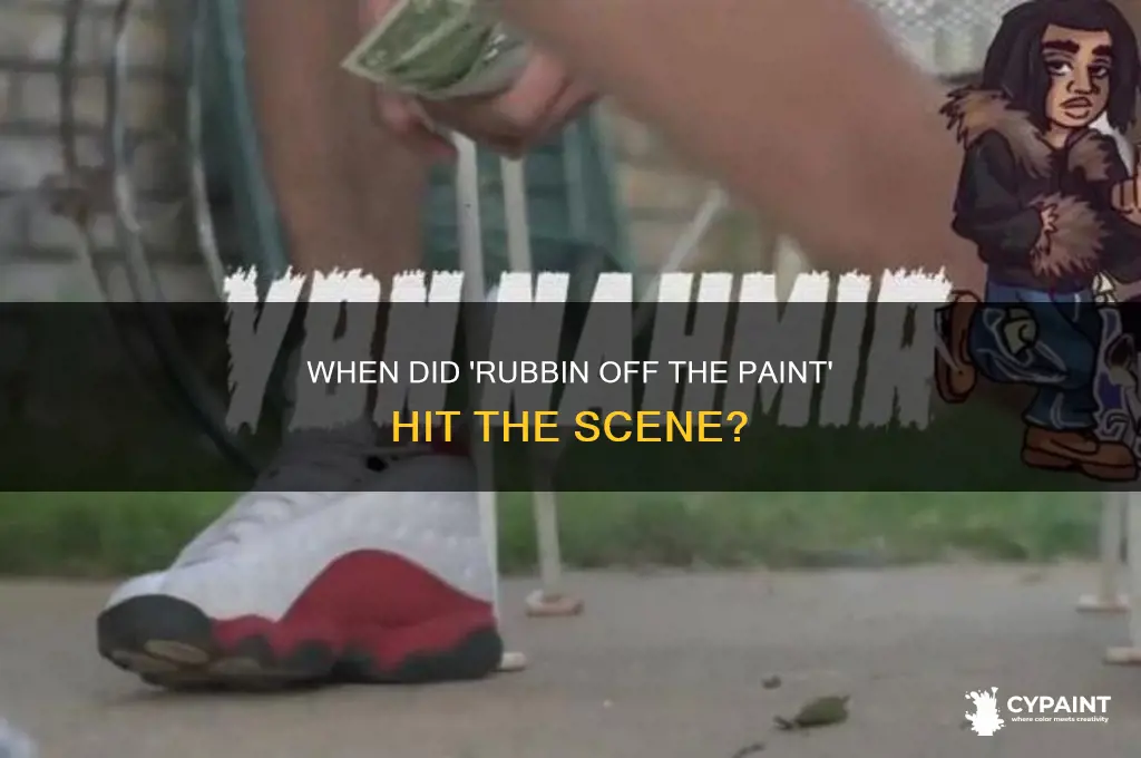when did rubbin off the paint come out
