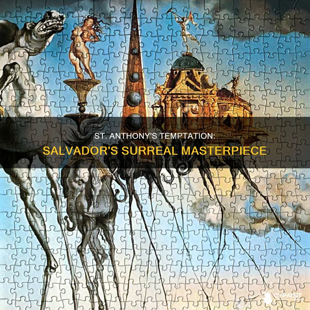 when did salvador paint the temptation of st anthony