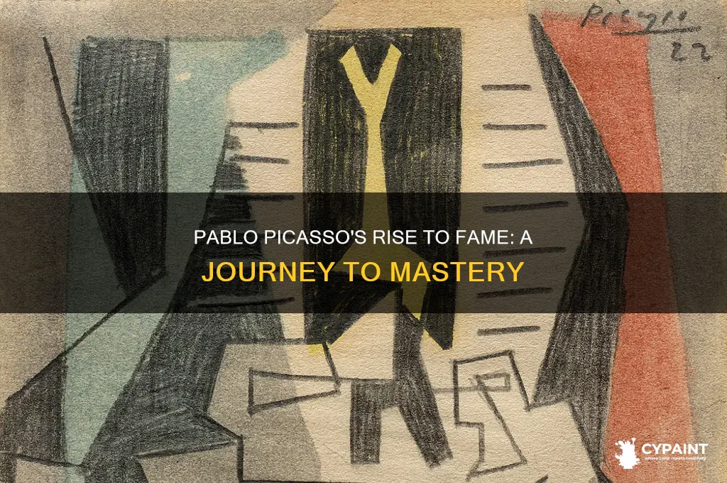 when did the famous painter pablo picasso became