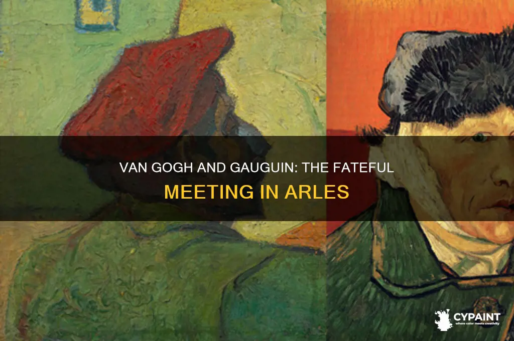 when did the painter van gogh meet gauguin