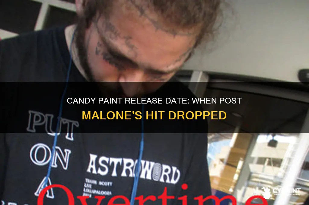 when did the song candy paint come out
