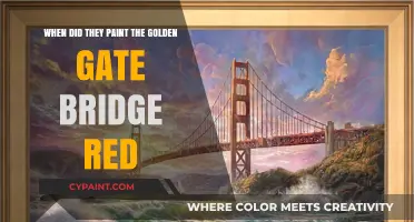 The Golden Gate Bridge's Red Paint: When and Why?