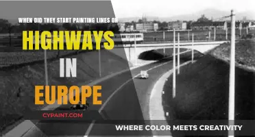 Tracing the Origins: Highway Lane Markings in Europe's History
