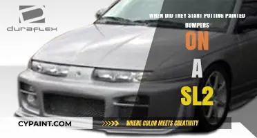 Evolution of Style: The Introduction of Painted Bumpers on the Saturn SL2