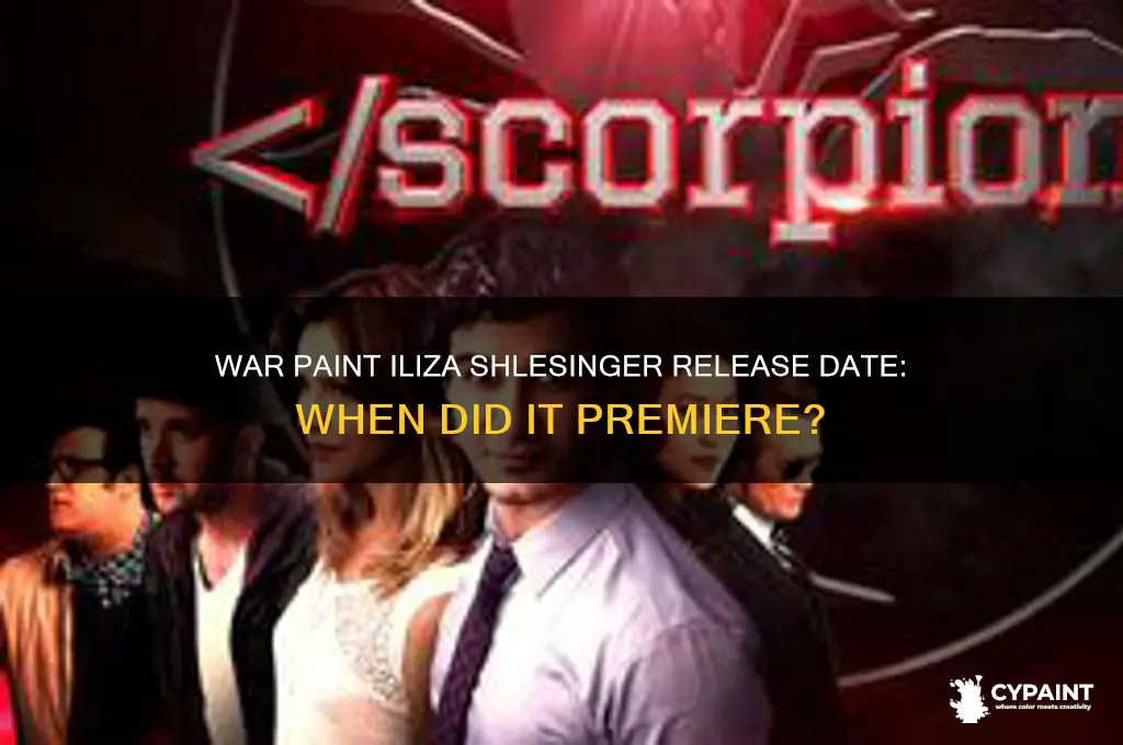 when did war paint iliza schlesigner coem out