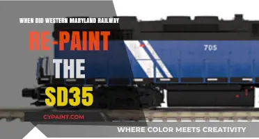 Western Maryland Railway's SD35: A Repaint Story