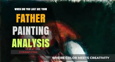 Exploring the Poignant Painting: A Father-Son Analysis