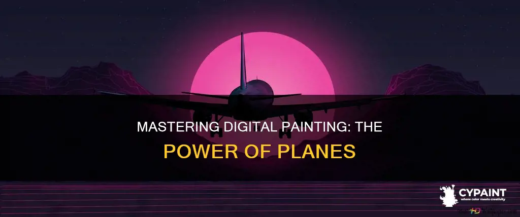 when digital painting is it better to paint planes