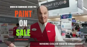 Best Times to Save: When Hardware Stores Discount Paint